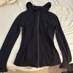 Black Lululemon Hooded Define Jacket